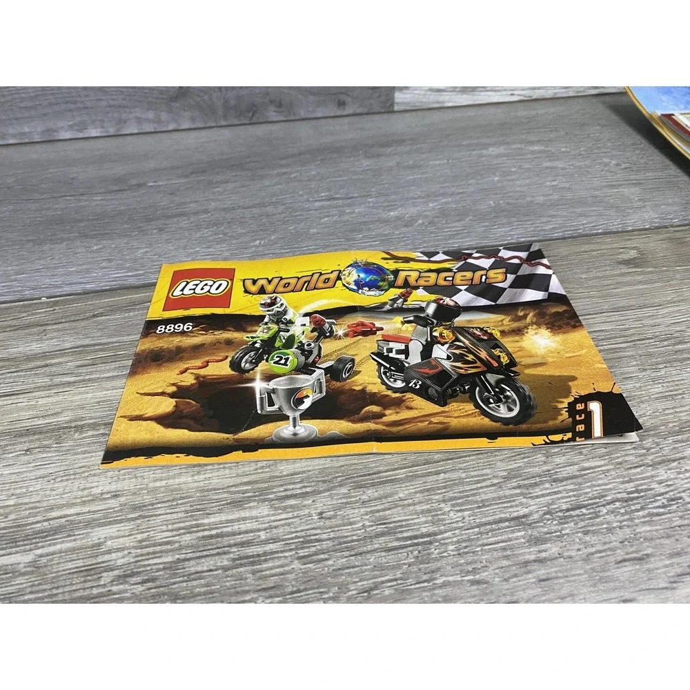 LEGO World Racers 8896 Snake Canyon Instruction Manual‎ Booklet 2010 Illustrated